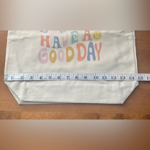 ⭐️NEW⭐️ Cotton canvas tote bag - Picture 5 of 6